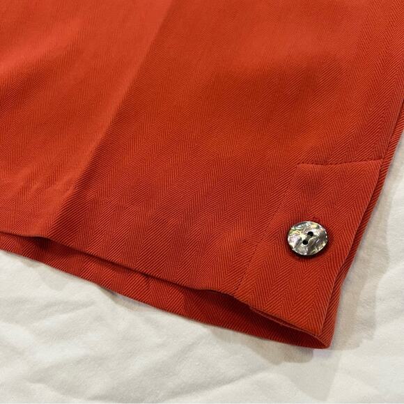 Tommy Bahama NWT Jamaican Jammer cropped Wide Leg Silk Pant sz 8 Red Earth - Picture 11 of 13